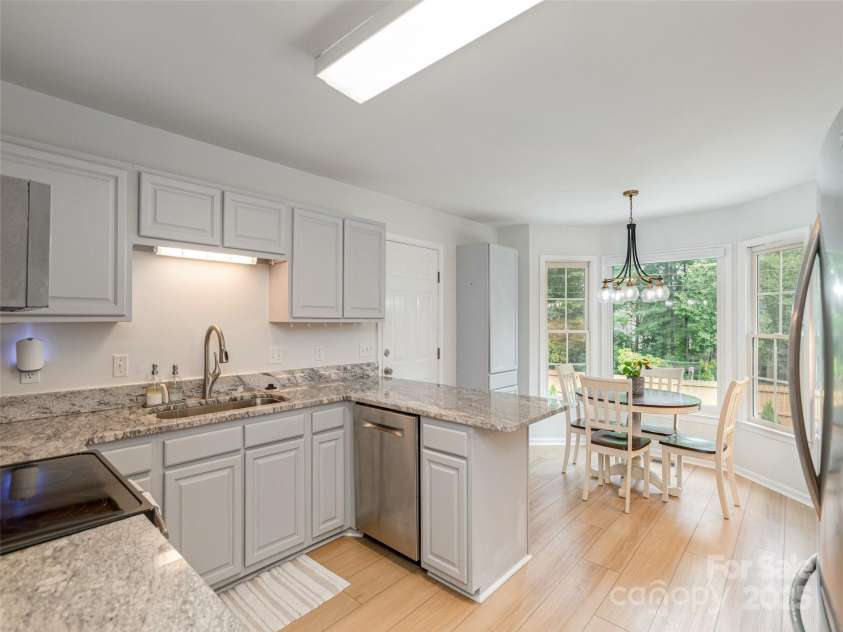 502 Windsor Forest Court, Fletcher, NC 28732.  MLS# CAR4270886, YatesRealty ID 24992. Kitchen/Dinette