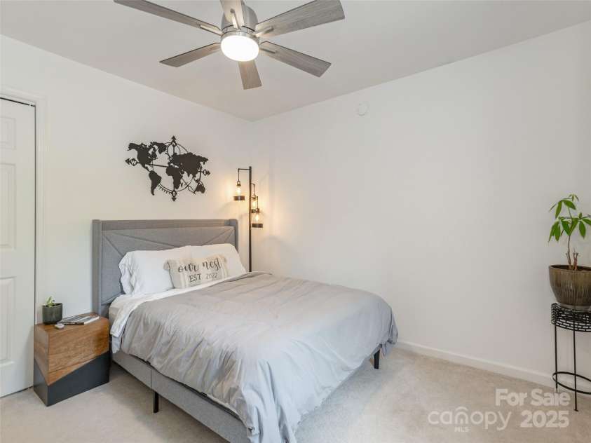 502 Windsor Forest Court, Fletcher, NC 28732.  MLS# CAR4270886, YatesRealty ID 24992. Upper Level 3rd Bedroom