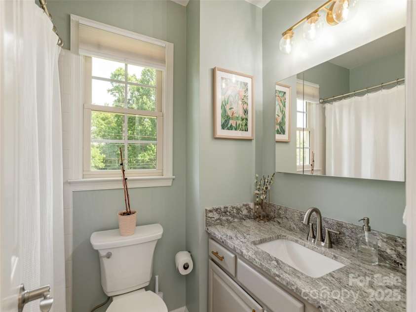 502 Windsor Forest Court, Fletcher, NC 28732.  MLS# CAR4270886, YatesRealty ID 24992. Upper Level Full Bath