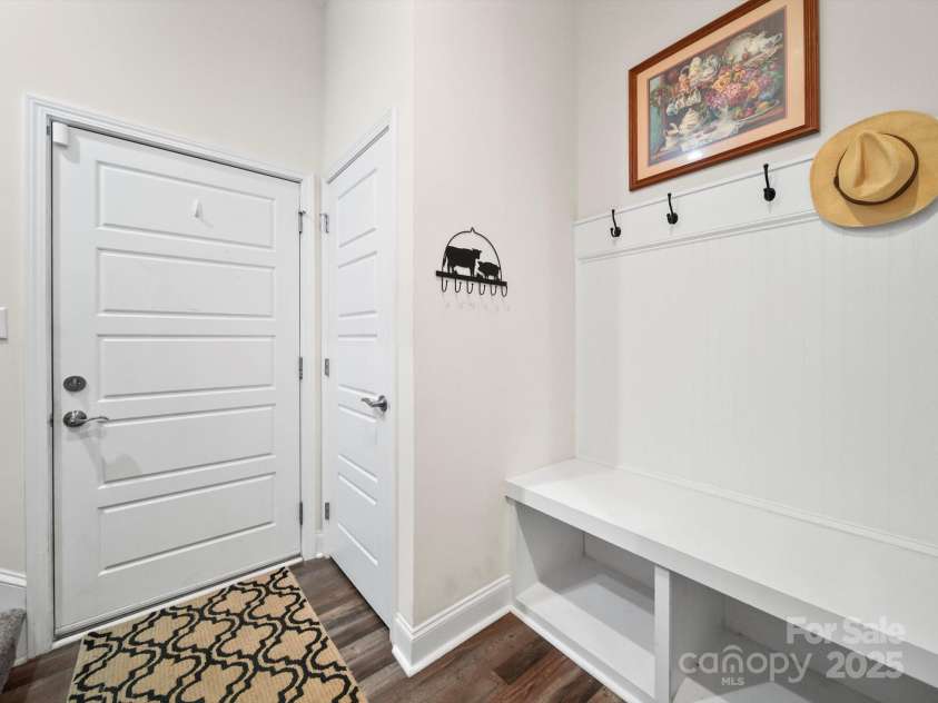 1421 Hamilton Crossroads Road, Marshville, NC 28103.  MLS# CAR4279606, YatesRealty ID 25003. Drop Zone by Garage entrance 