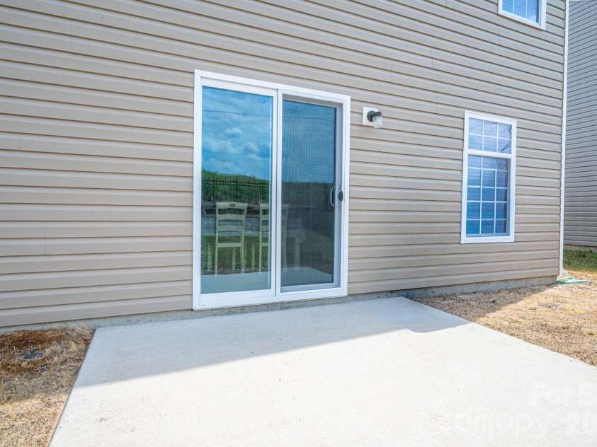 1536 Gaston Mountain Drive, Dallas, NC 28034.  MLS# CAR4385455, YatesRealty ID 25009. Back Patio