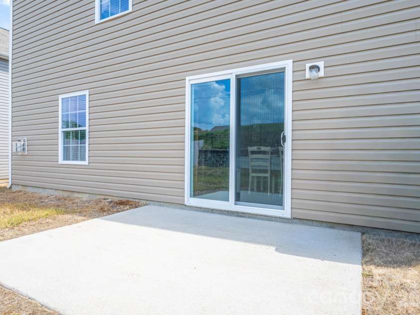 1536 Gaston Mountain Drive, Dallas, NC 28034.  MLS# CAR4385455, YatesRealty ID 25009. Back Patio