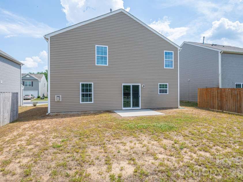 1536 Gaston Mountain Drive, Dallas, NC 28034.  MLS# CAR4385455, YatesRealty ID 25009. Backyard