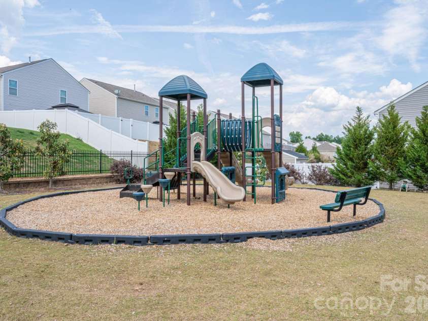 1536 Gaston Mountain Drive, Dallas, NC 28034.  MLS# CAR4385455, YatesRealty ID 25009. Community Playset