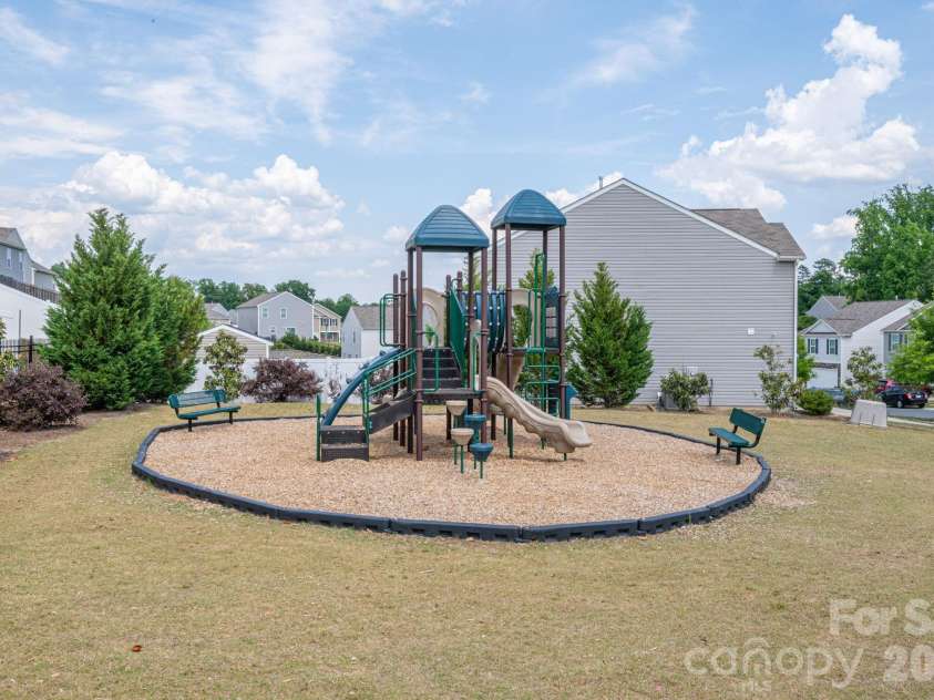 1536 Gaston Mountain Drive, Dallas, NC 28034.  MLS# CAR4385455, YatesRealty ID 25009. Community Playset