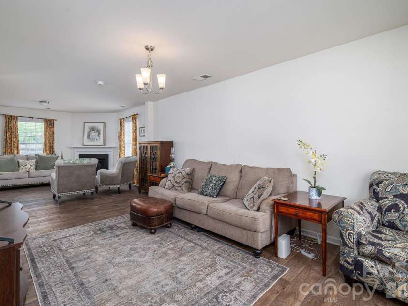 1536 Gaston Mountain Drive, Dallas, NC 28034.  MLS# CAR4385455, YatesRealty ID 25009. Living Room