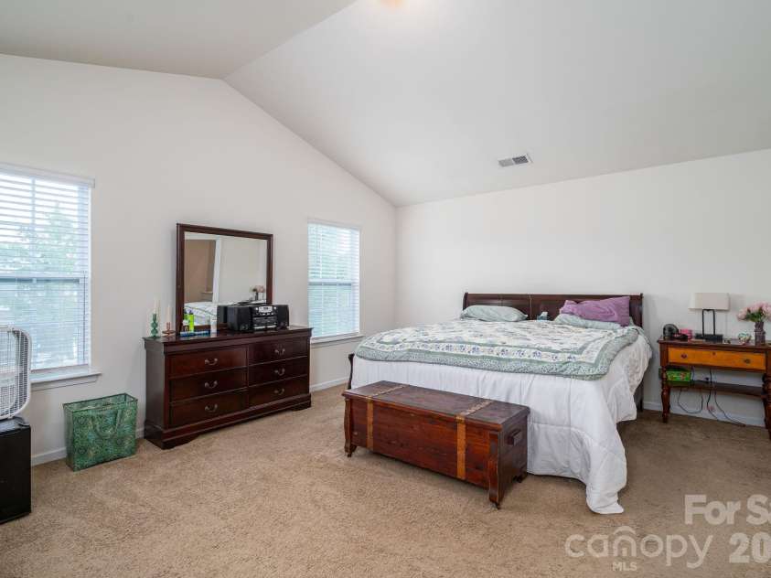 1536 Gaston Mountain Drive, Dallas, NC 28034.  MLS# CAR4385455, YatesRealty ID 25009. Primary Bedroom