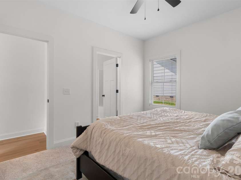 743 Jack Street, Kannapolis, NC 28081.  MLS# CAR4363804, YatesRealty ID 25010. Primary bedroom 