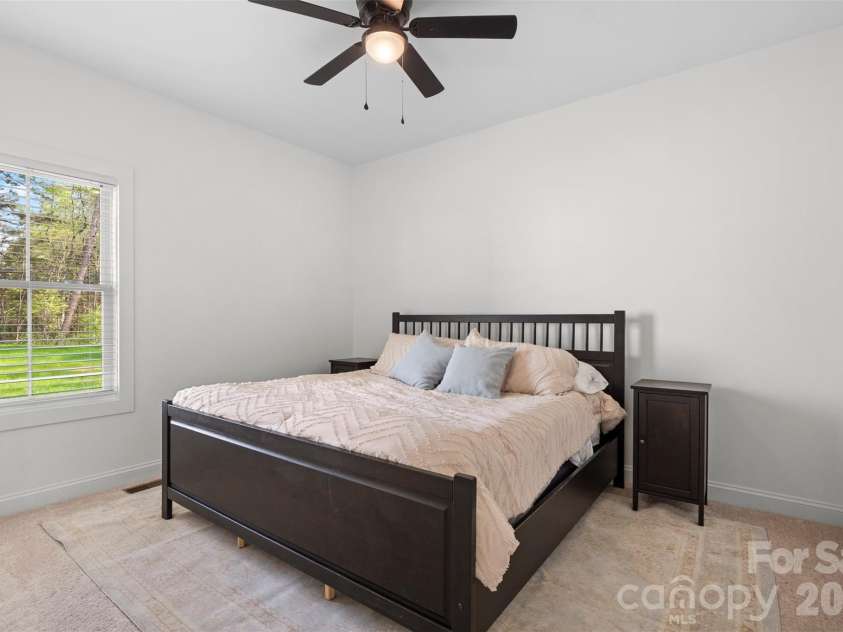 743 Jack Street, Kannapolis, NC 28081.  MLS# CAR4363804, YatesRealty ID 25010. Primary bedroom (king size bed)