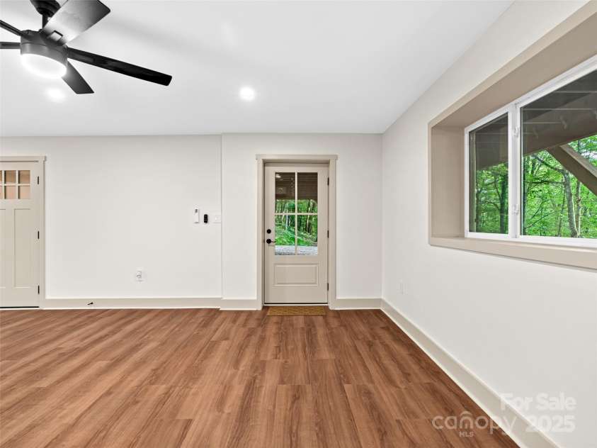 1065 Oak Ridge Lane, Mars Hill, NC 28754.  MLS# CAR4279845, YatesRealty ID 25012. Basement Entrance