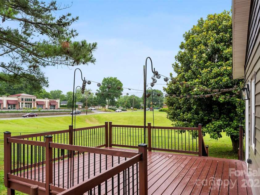 103A Tracy Street, Kings Mountain, NC 28086.  MLS# CAR4263785, YatesRealty ID 25015. Side deck