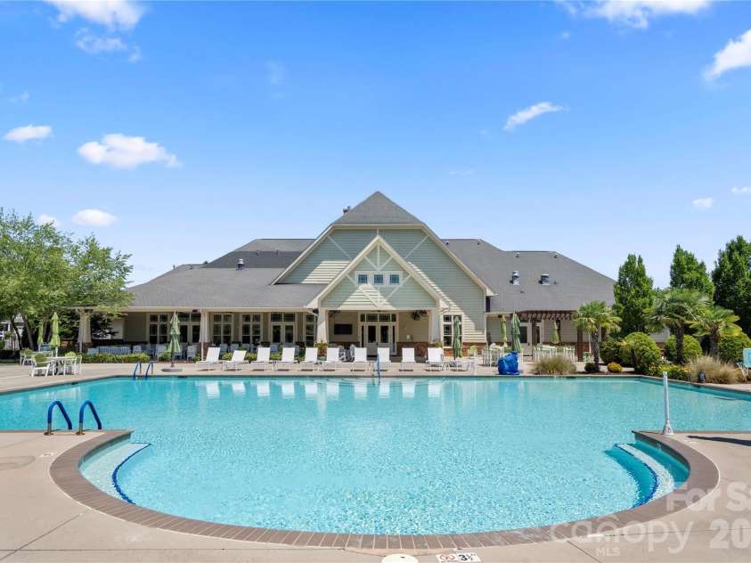17726 Morehampton Avenue, Cornelius, NC 28031.  MLS# CAR4382566, YatesRealty ID 25015. Community pool