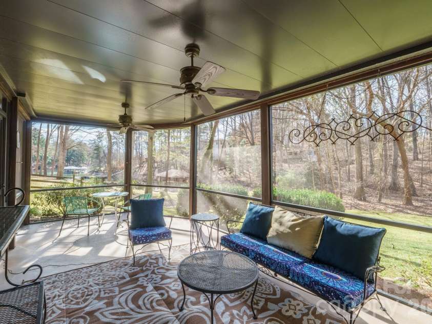 301 Agnew Road, Mooresville, NC 28117.  MLS# CAR4337466, YatesRealty ID 2502. Screen porch