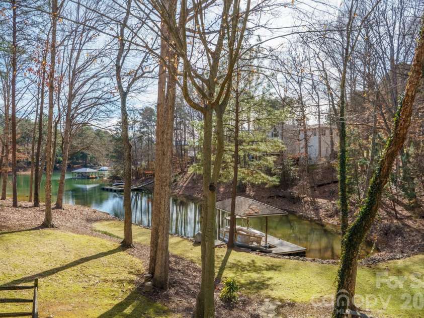 301 Agnew Road, Mooresville, NC 28117.  MLS# CAR4337466, YatesRealty ID 2502. Your view while sitting outback....very relaxing and peaceful