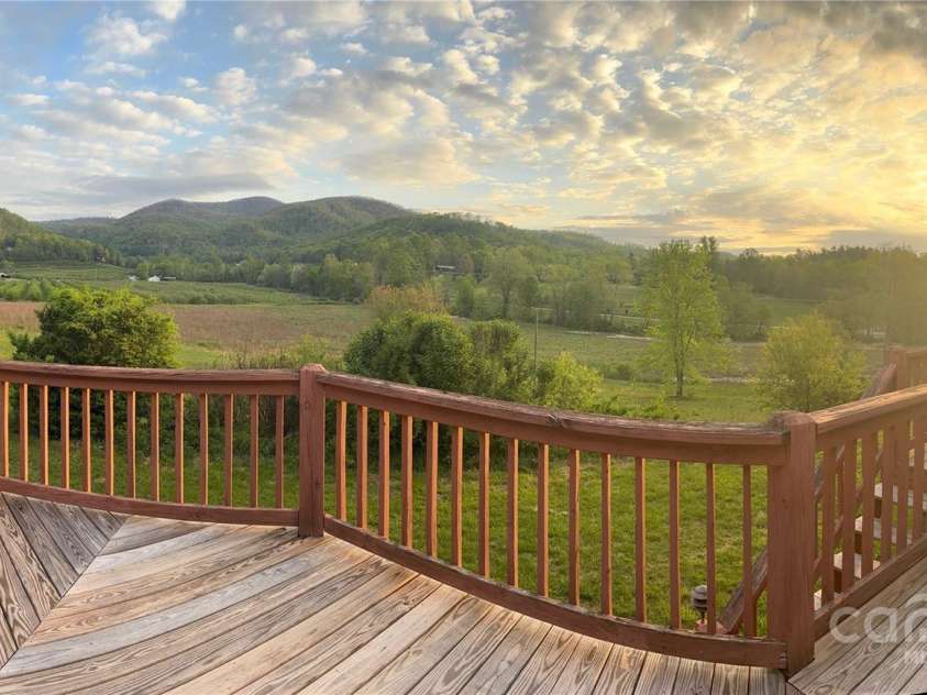 2281 Bearwallow Road, Edneyville, NC 28792.  MLS# CAR4234410, YatesRealty ID 25021. Panoramic mountain views!