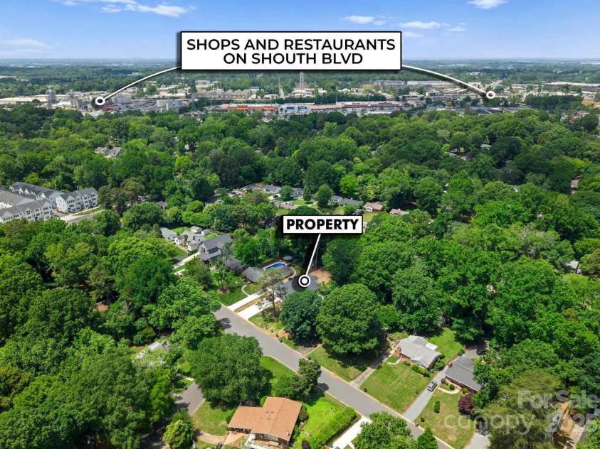 4562 Rockford Court, Charlotte, NC 28209.  MLS# CAR4262925, YatesRealty ID 25045. 