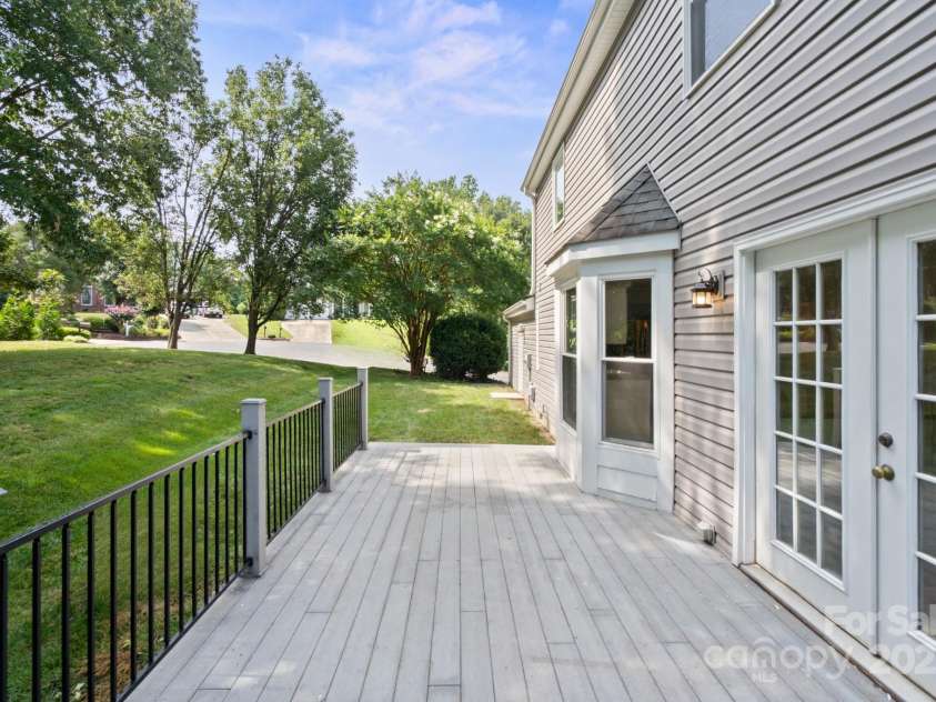 12325 Woodside Falls Road, Pineville, NC 28134.  MLS# CAR4274717, YatesRealty ID 25056. Deck