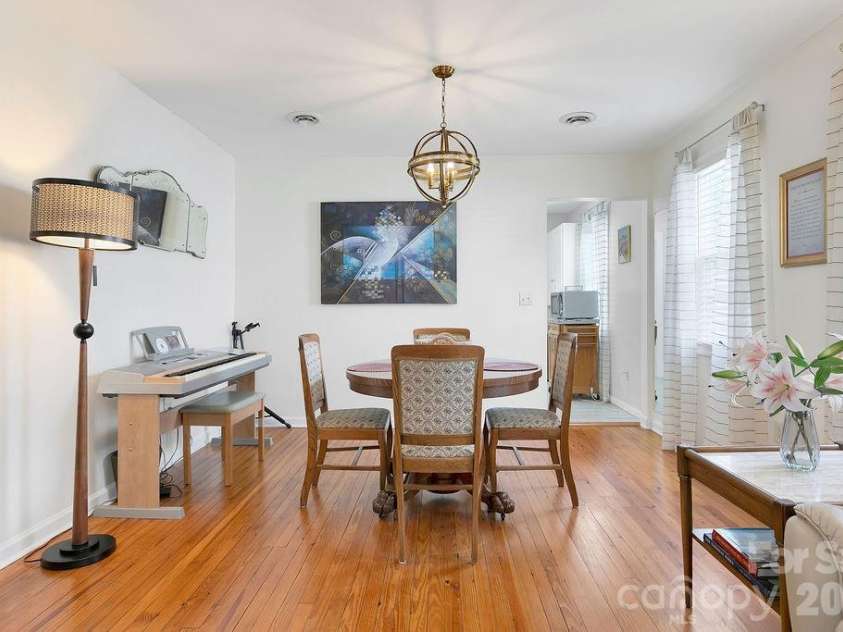 36 Oaklawn Avenue, Brevard, NC 28712.  MLS# CAR4380626, YatesRealty ID 25056. Dining Area