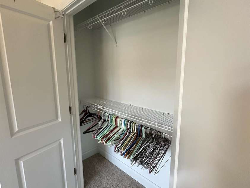 194 T R Harris Drive, Shelby, NC 28150.  MLS# CAR4277188, YatesRealty ID 25061. 2nd bedroom closet