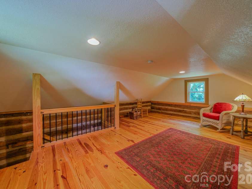 75 Old Gap Creek Road, Fairview, NC 28730.  MLS# CAR4378192, YatesRealty ID 25066. Upstairs small cabin