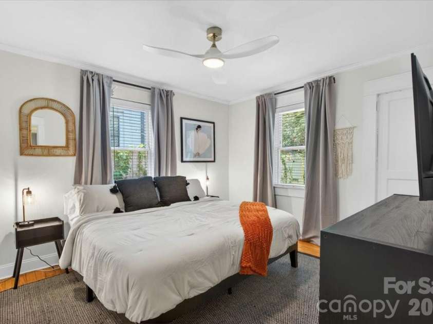 904 Academy Street, Charlotte, NC 28205.  MLS# CAR4380791, YatesRealty ID 25069. Bedroom 2