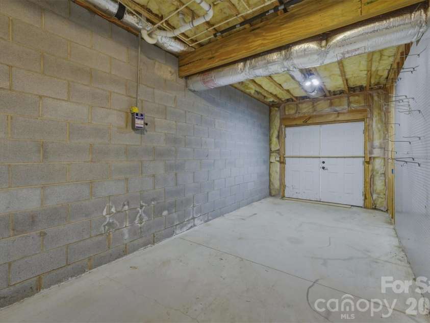 732 Grandview Peaks Drive, Nebo, NC 28761.  MLS# CAR4379354, YatesRealty ID 25071. Unfinished Basement