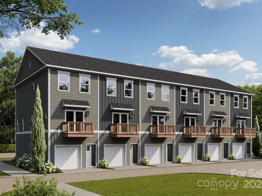 708 Drakeford Court, Charlotte, NC 28216.  MLS# CAR4273060, YatesRealty ID 25075. Rendering for Representational Purposes Only