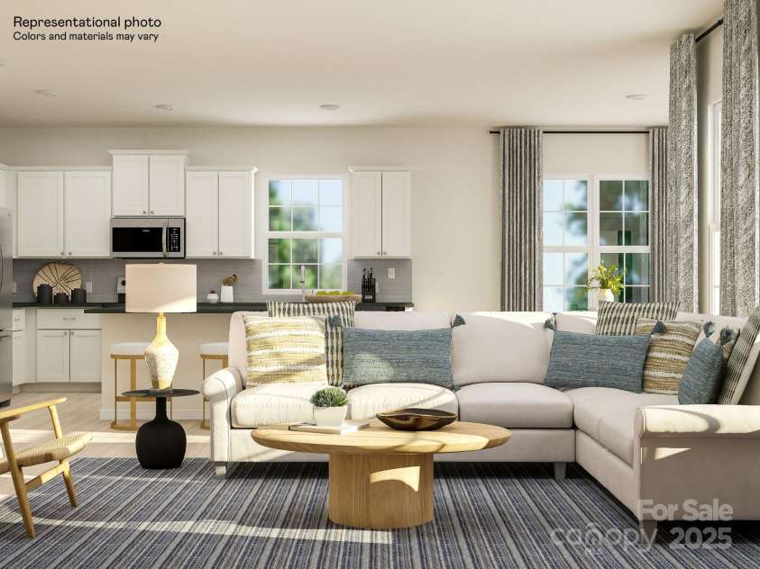 6406 Fairfax Court, Maiden, NC 28650.  MLS# CAR4276721, YatesRealty ID 25082. Great Room