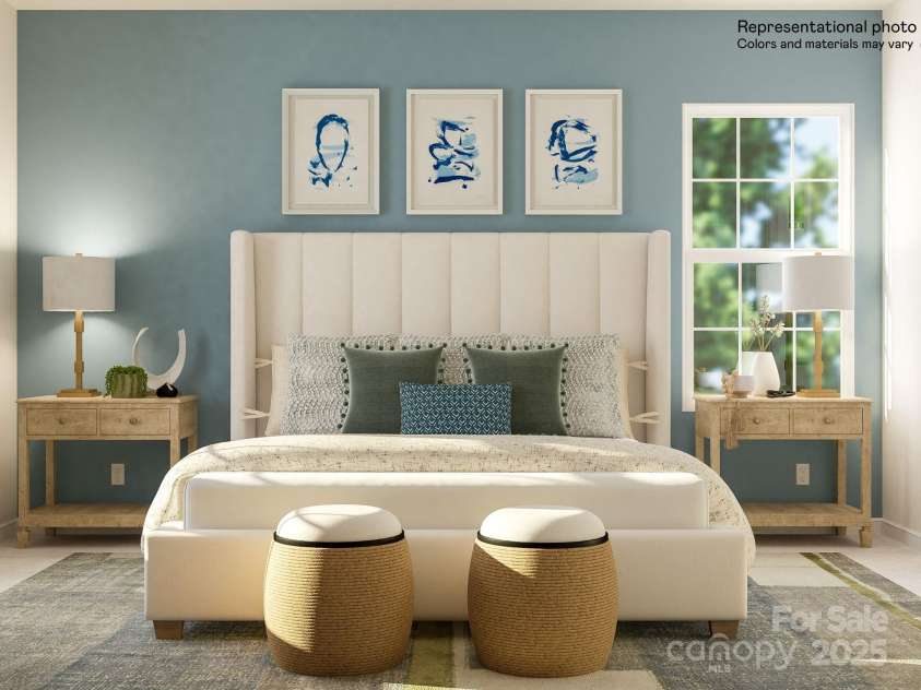 6406 Fairfax Court, Maiden, NC 28650.  MLS# CAR4276721, YatesRealty ID 25082. Owners Suite