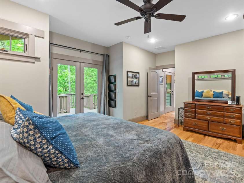 29 Ravenna Street, Asheville, NC 28803.  MLS# CAR4251803, YatesRealty ID 25088. Main level primary with access to deck