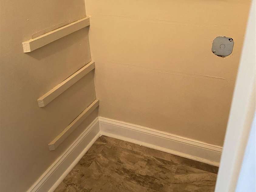 524 Wakefield Drive, Charlotte, NC 28209.  MLS# CAR4329255, YatesRealty ID 25088. Storage in laundry closet