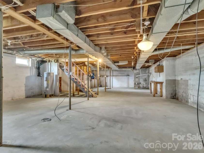 17 Hickory View Lane, Canton, NC 28716.  MLS# CAR4380208, YatesRealty ID 25090. Basement