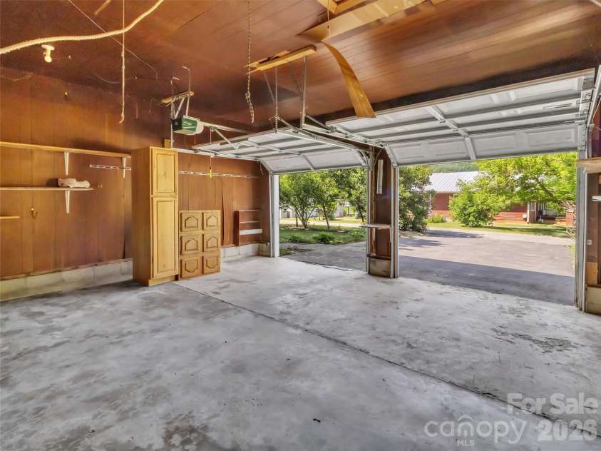 17 Hickory View Lane, Canton, NC 28716.  MLS# CAR4380208, YatesRealty ID 25090. Inside garage