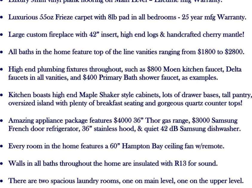 690 Settlers Trail, Mars Hill, NC 28754.  MLS# CAR4259983, YatesRealty ID 25096. Home Builder Upgrades