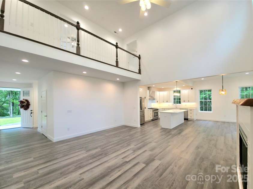 690 Settlers Trail, Mars Hill, NC 28754.  MLS# CAR4259983, YatesRealty ID 25096. View From Great Room