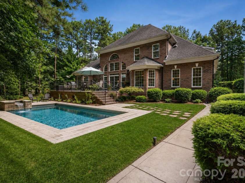 7282 James Court, Denver, NC 28037.  MLS# CAR4413144, YatesRealty ID 25100. AI Generated Pool. Septic does allow for pool.