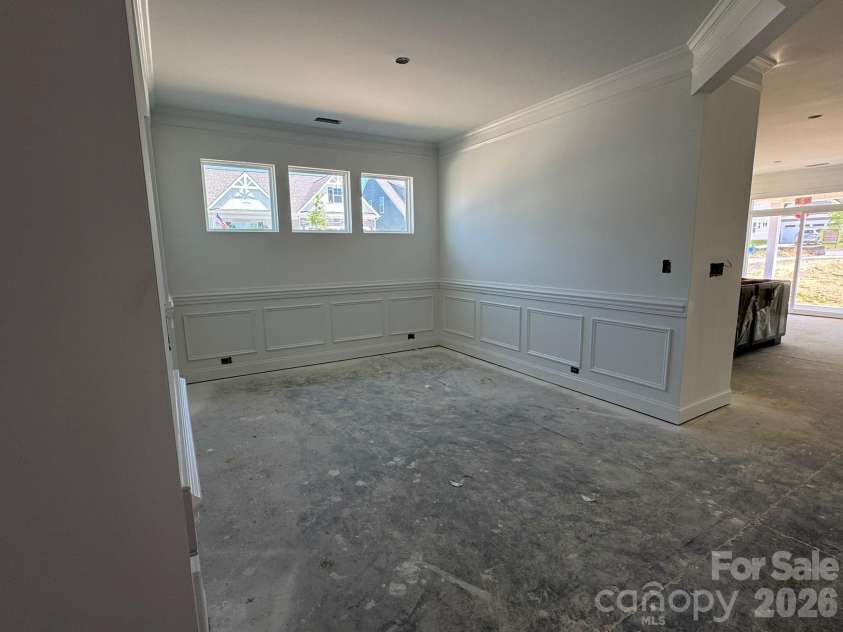 2046 Mantle Ridge Drive, Indian Trail, NC 28079.  MLS# CAR4378821, YatesRealty ID 25102. Construction progress of homesite 203