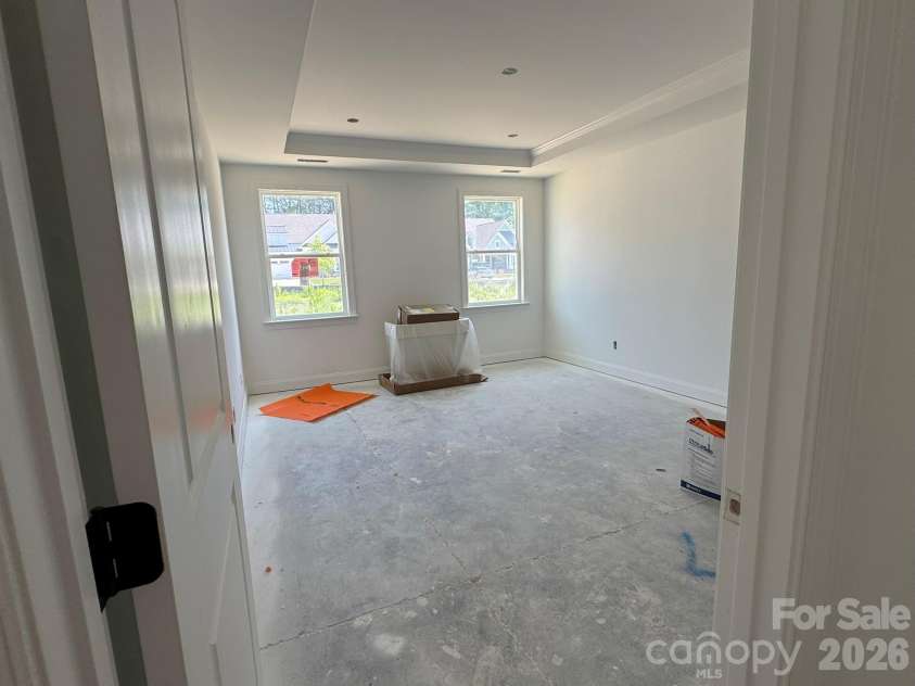 2046 Mantle Ridge Drive, Indian Trail, NC 28079.  MLS# CAR4378821, YatesRealty ID 25102. Construction progress of homesite 203