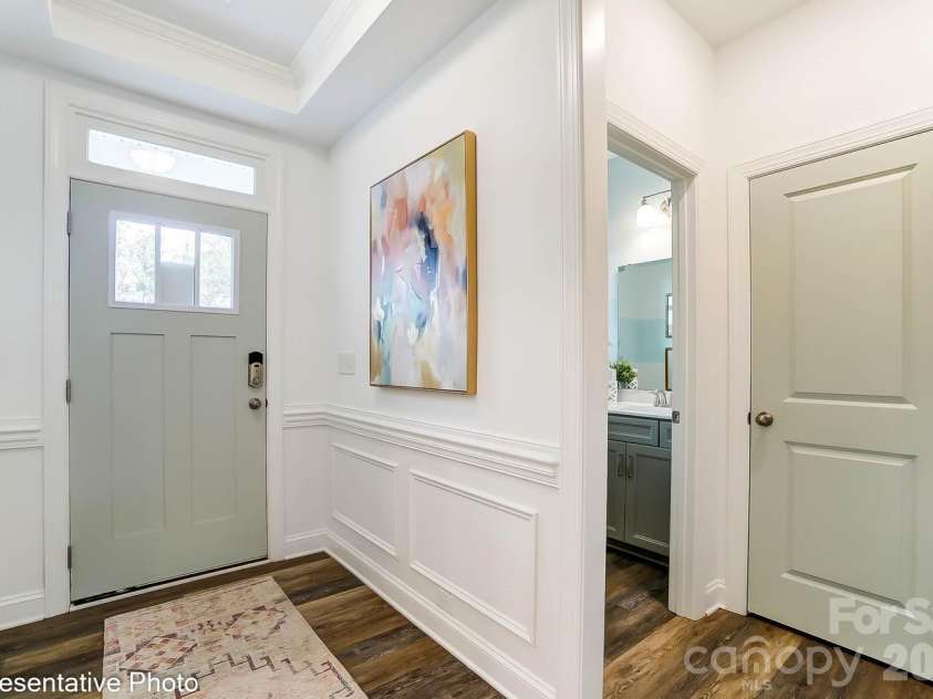 4376 Black Court, Harrisburg, NC 28075.  MLS# CAR4372499, YatesRealty ID 25104. Entryway