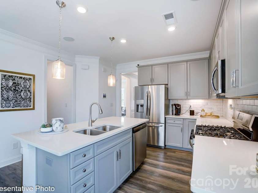 4376 Black Court, Harrisburg, NC 28075.  MLS# CAR4372499, YatesRealty ID 25104. Kitchen