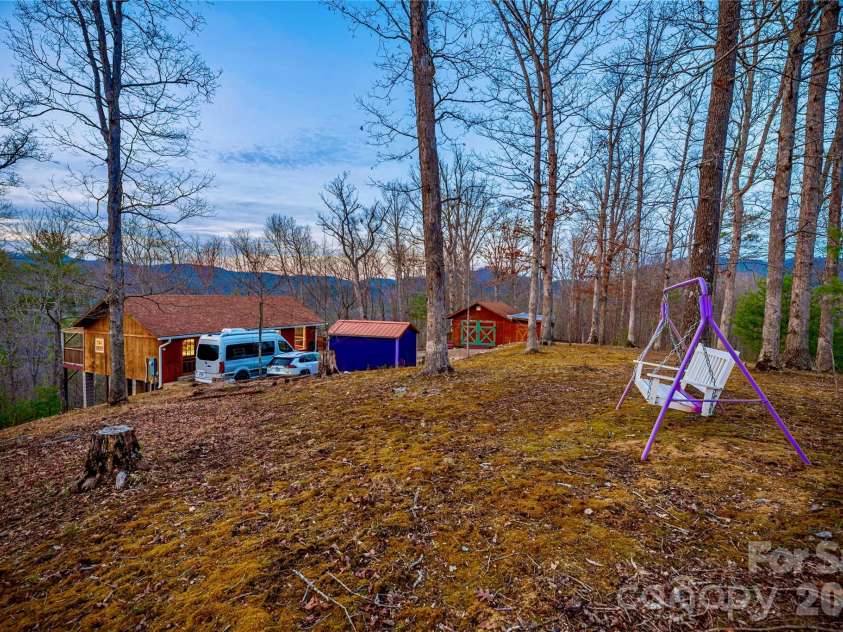 288 Rebel Drive, Hot Springs, NC 28743.  MLS# CAR4377828, YatesRealty ID 25110. Mountaintop Oasis 