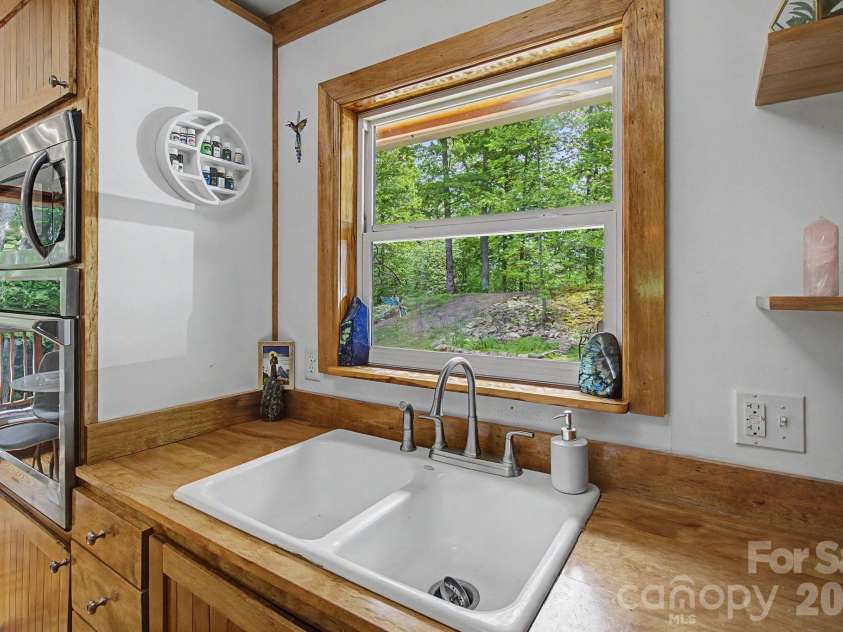 288 Rebel Drive, Hot Springs, NC 28743.  MLS# CAR4377828, YatesRealty ID 25110. Privacy from Every Window