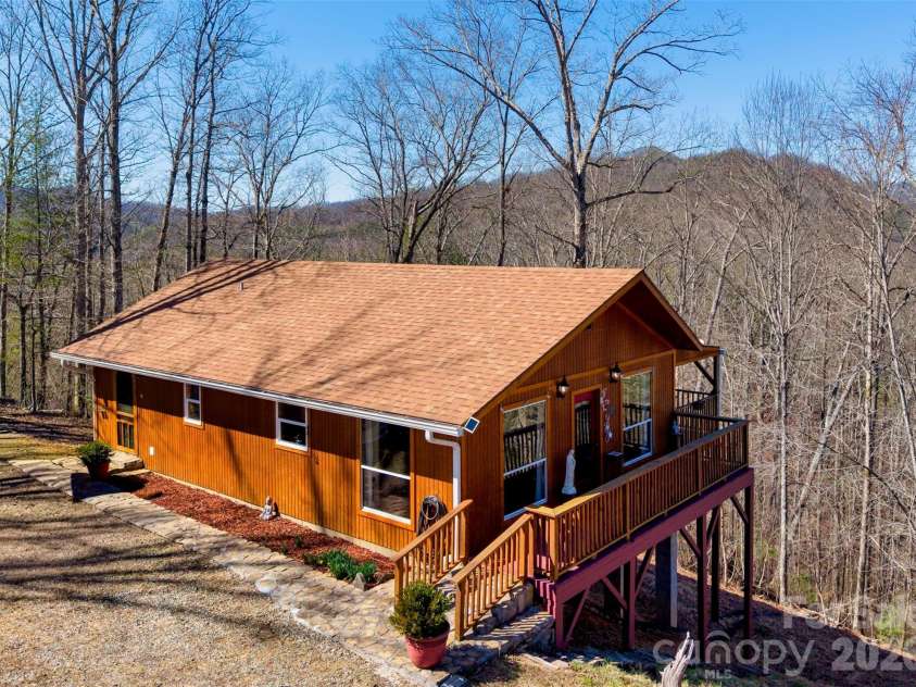 288 Rebel Drive, Hot Springs, NC 28743.  MLS# CAR4377828, YatesRealty ID 25110. Thoughtfully Designed Residence