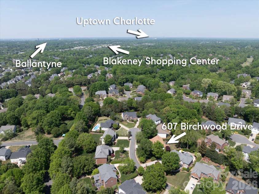 607 Birchwood Drive, Waxhaw, NC 28173.  MLS# CAR4383614, YatesRealty ID 25154. 