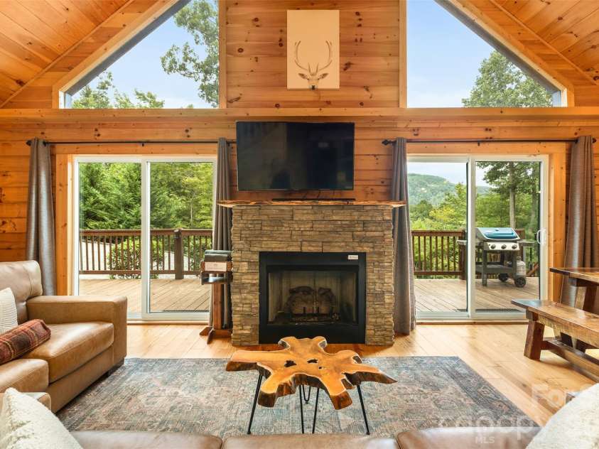 517 Luther Burbank Drive, Lake Lure, NC 28746.  MLS# CAR4383872, YatesRealty ID 25166. 
