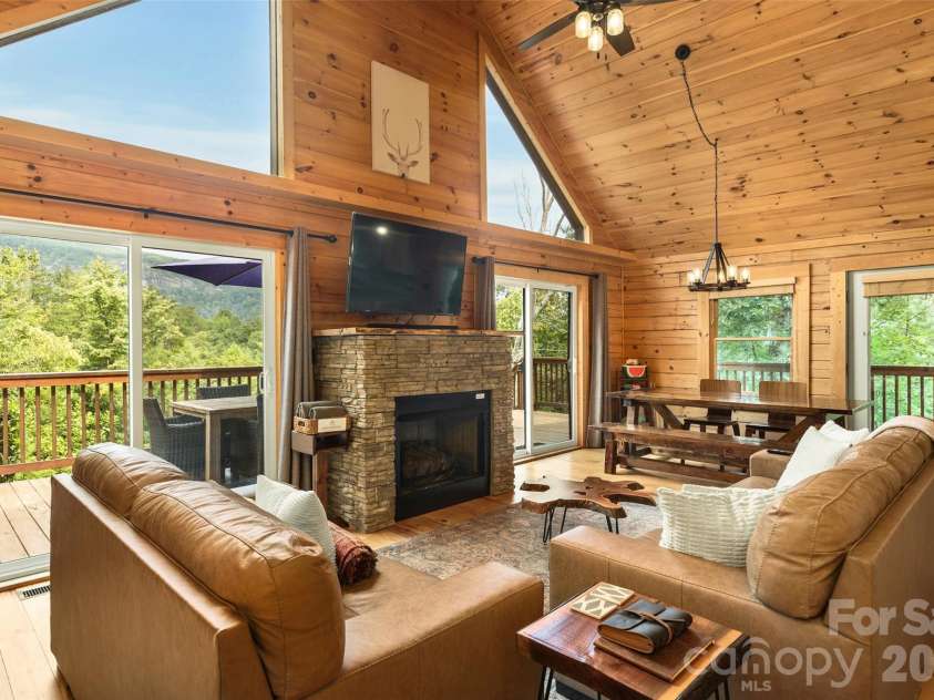 517 Luther Burbank Drive, Lake Lure, NC 28746.  MLS# CAR4383872, YatesRealty ID 25166. 