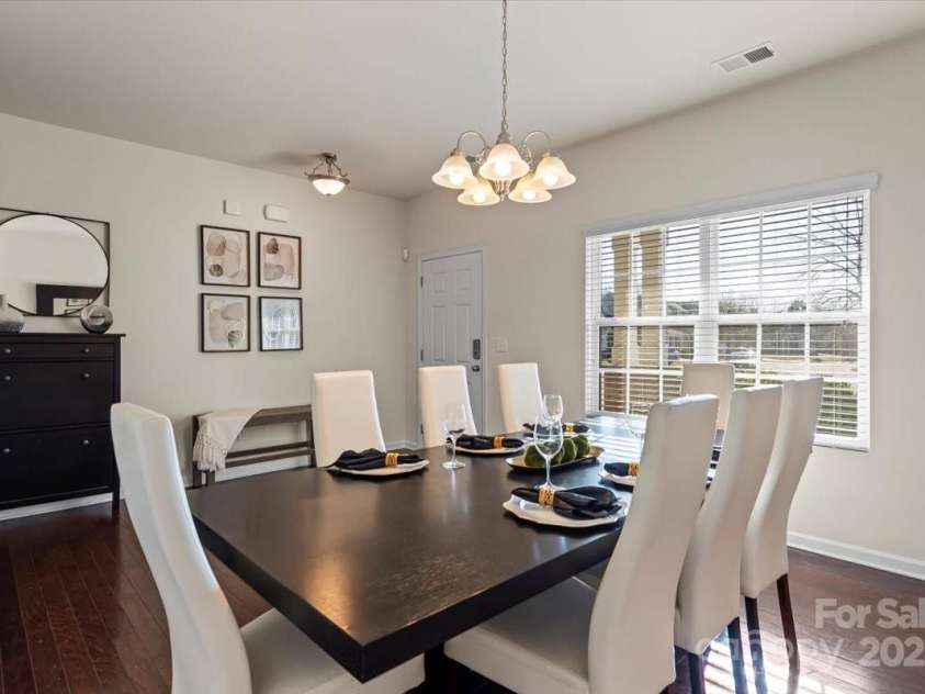 5703 Eleanor Rigby Road, Charlotte, NC 28278.  MLS# CAR4232389, YatesRealty ID 2517. Separate dining space