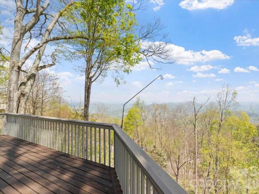 49 Slickrock Ridge Way, Burnsville, NC 28714.  MLS# CAR4367218, YatesRealty ID 25177. Open deck with long-range mountain views