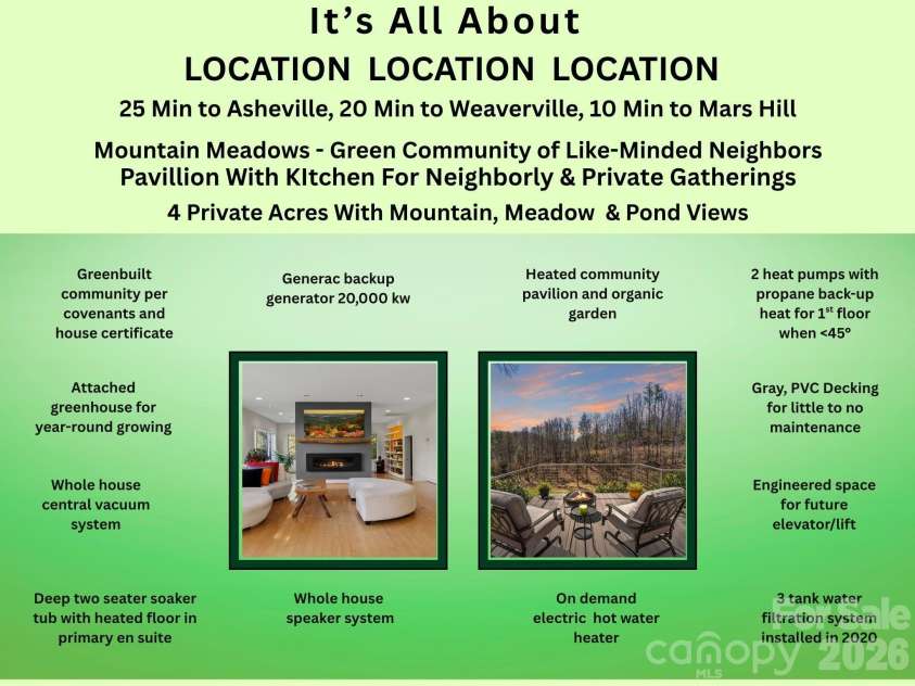 404 Amanda Drive, Mars Hill, NC 28754.  MLS# CAR4374158, YatesRealty ID 25181. 
