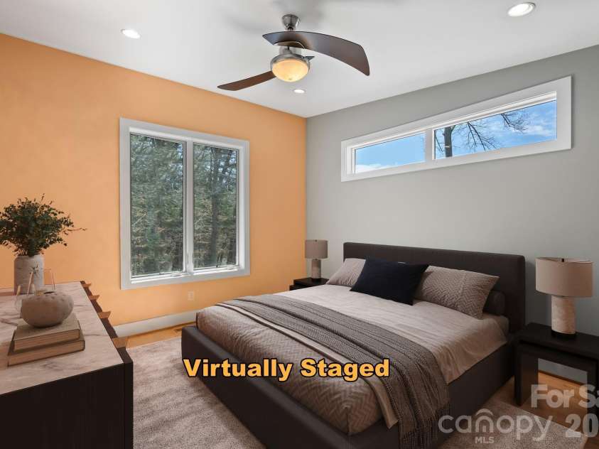404 Amanda Drive, Mars Hill, NC 28754.  MLS# CAR4374158, YatesRealty ID 25181. Bedroom 3 Staged